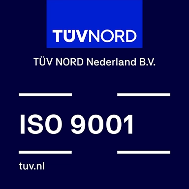 TUV Nord ISO 9001 badge